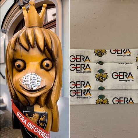 Link zur Facebookseite der Gera Information.